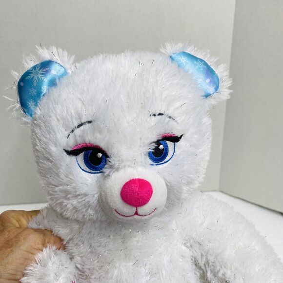 Disney Frozen Elsa Build-A-Bear Workshop BAB Plush Bear Stuffed Animal 16" Doll - Picture 9 of 9
